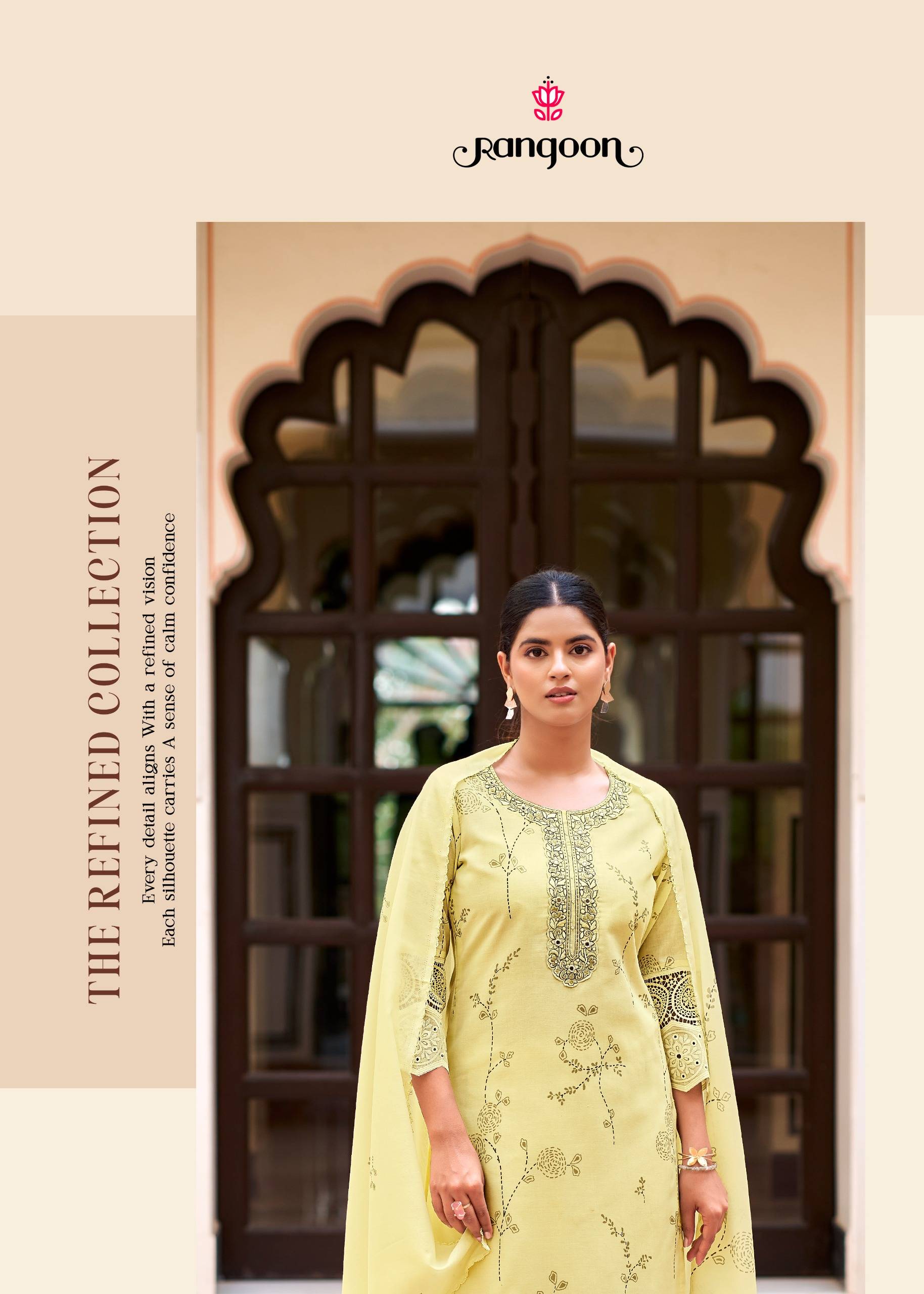HASEEN By Rangoon 10811 TO 10814 series Beautiful Festive Suits Stylish Colorful Fancy Casual Wear Pure Cotton Stitched Dresses At Wholesale Price